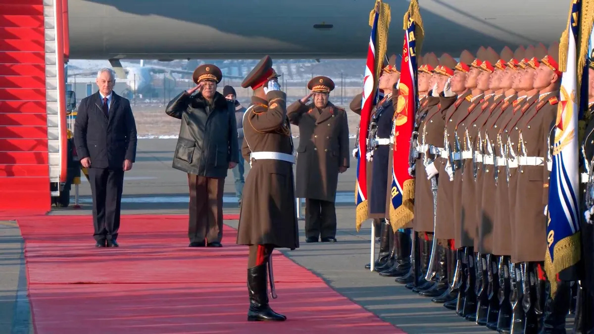 Russian Defense Minister Andrei Beloussov visited Pyongyang in late November. North Korea’s involvement in the war of aggression against Ukraine provides them with valuable combat experience. What North Korea learns from this war will have implications for security on the Korean Peninsula as well.