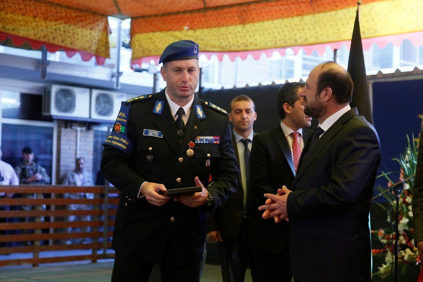 Neli aastat kandis Tarmo Miilits Afganistanis teenides Euroopa Liidu politseimissiooni asejuhi uhket mundrit.