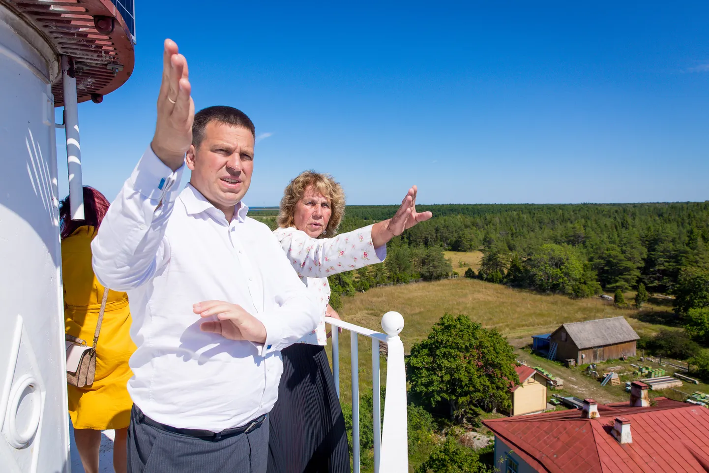 Jüri Ratas külastab Vormsit.