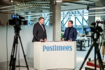 Raivo Aeg. Otse Postimehest. FOTO:SANDER ILVEST/POSTIMEES
