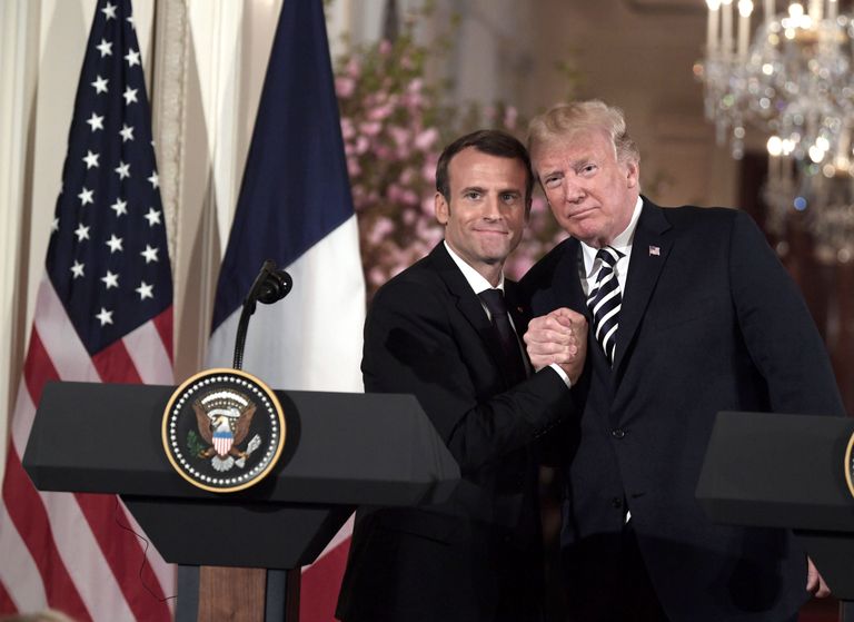 Emmanuel Macron ja Donald Trump