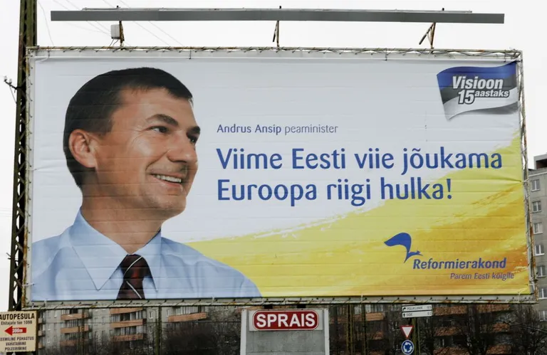 Reformierakonna 2007. aasta riigikogu valimiste loosung oli viia Eesti Euroopa viie rikkama riigi hulka.