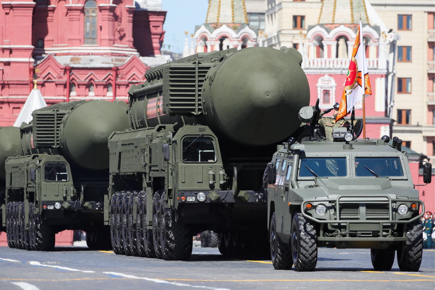 Venemaal on võrdne jõud USAga üksnes tuumavõimekuses, muus osas pole tal ressursse võidurelvastumises osaleda. Pildil: mandritevaheline tuumarakett RS-24 Jars.
