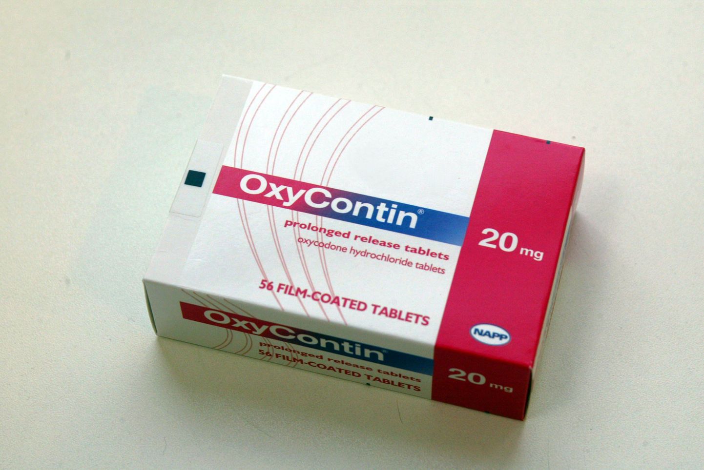 Oxycontin on poolsünteetiline opioid.