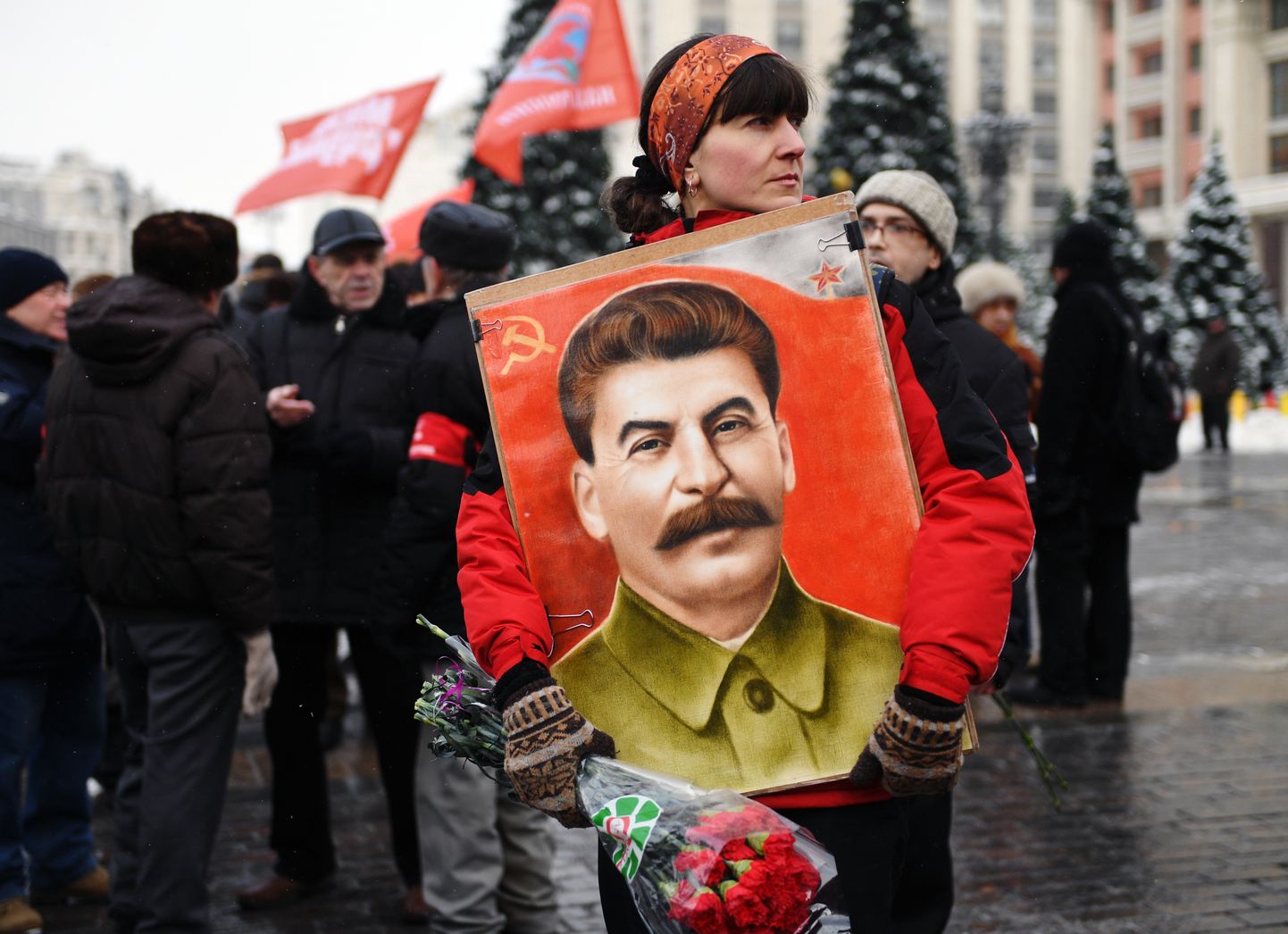 Moskvas tähistati 65 aasta möödumist Jossif Stalini surmast.