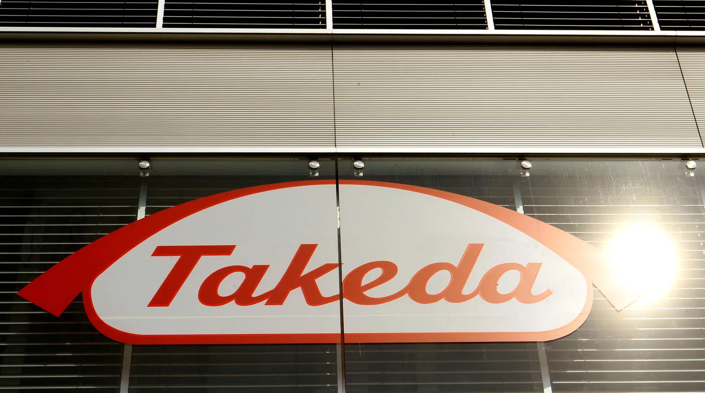 Takeda logo.