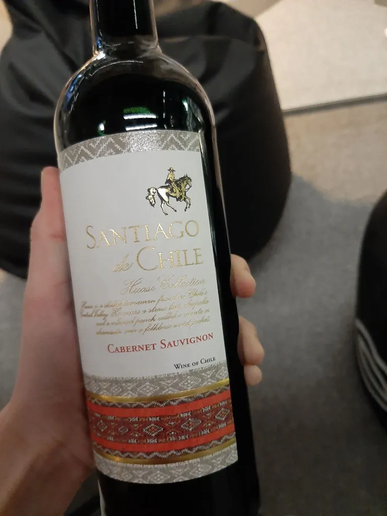 40. episoodi vein, Santiago de Chile Cabernet Sauvignon Tšiilist.