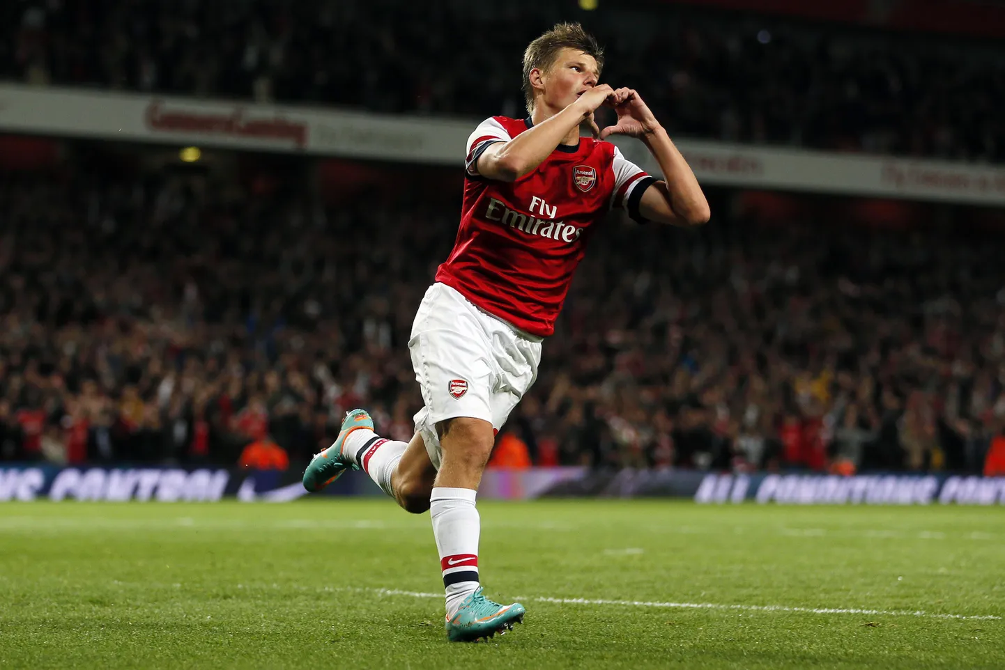 Andrei Aršavin Londoni Arsenali särgis.