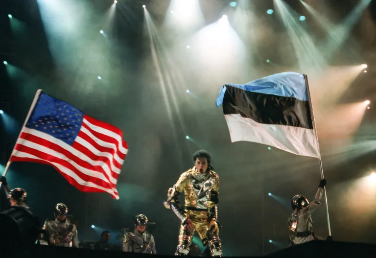 Michael Jackson Tallinna Lauluväljakul 1997