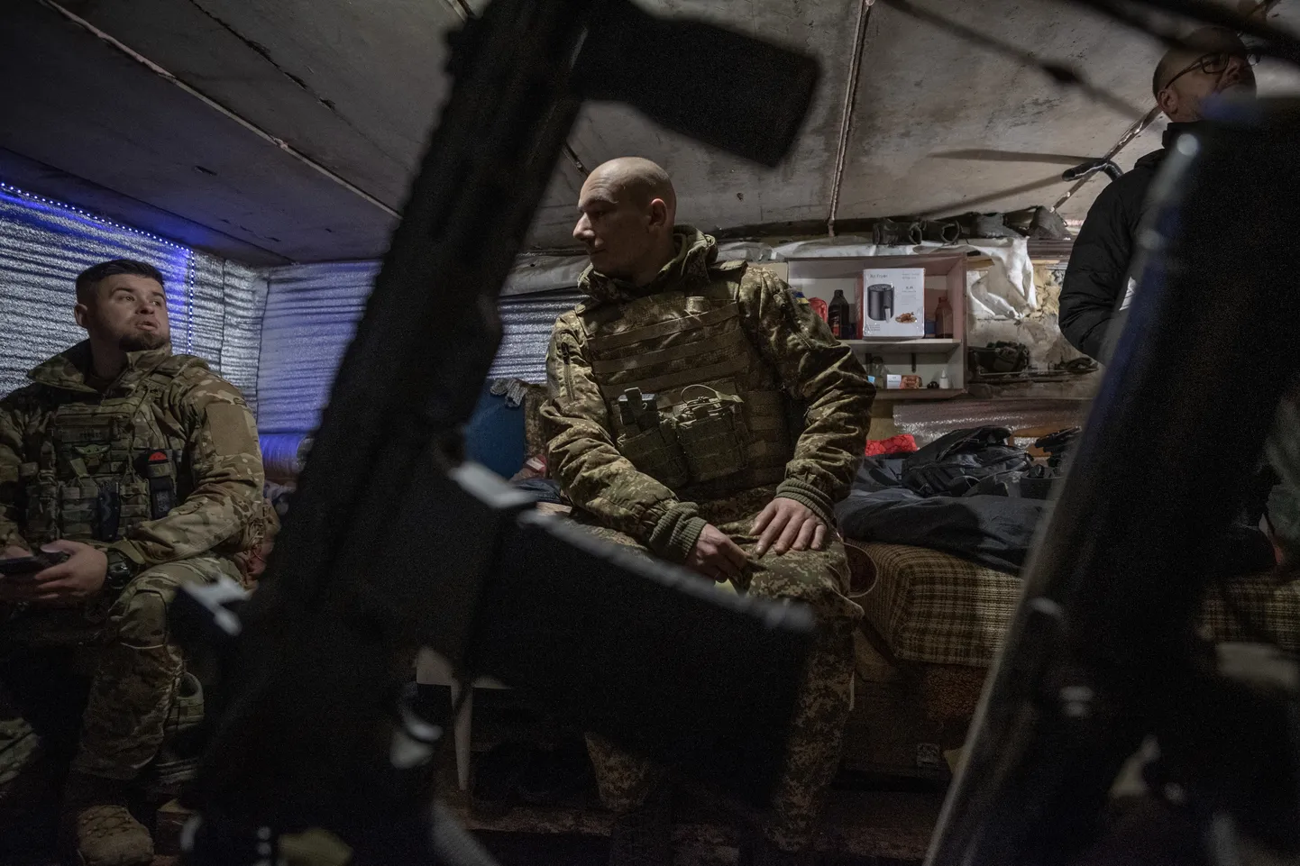Ukraina sõjaväelased Harkivi oblastis.