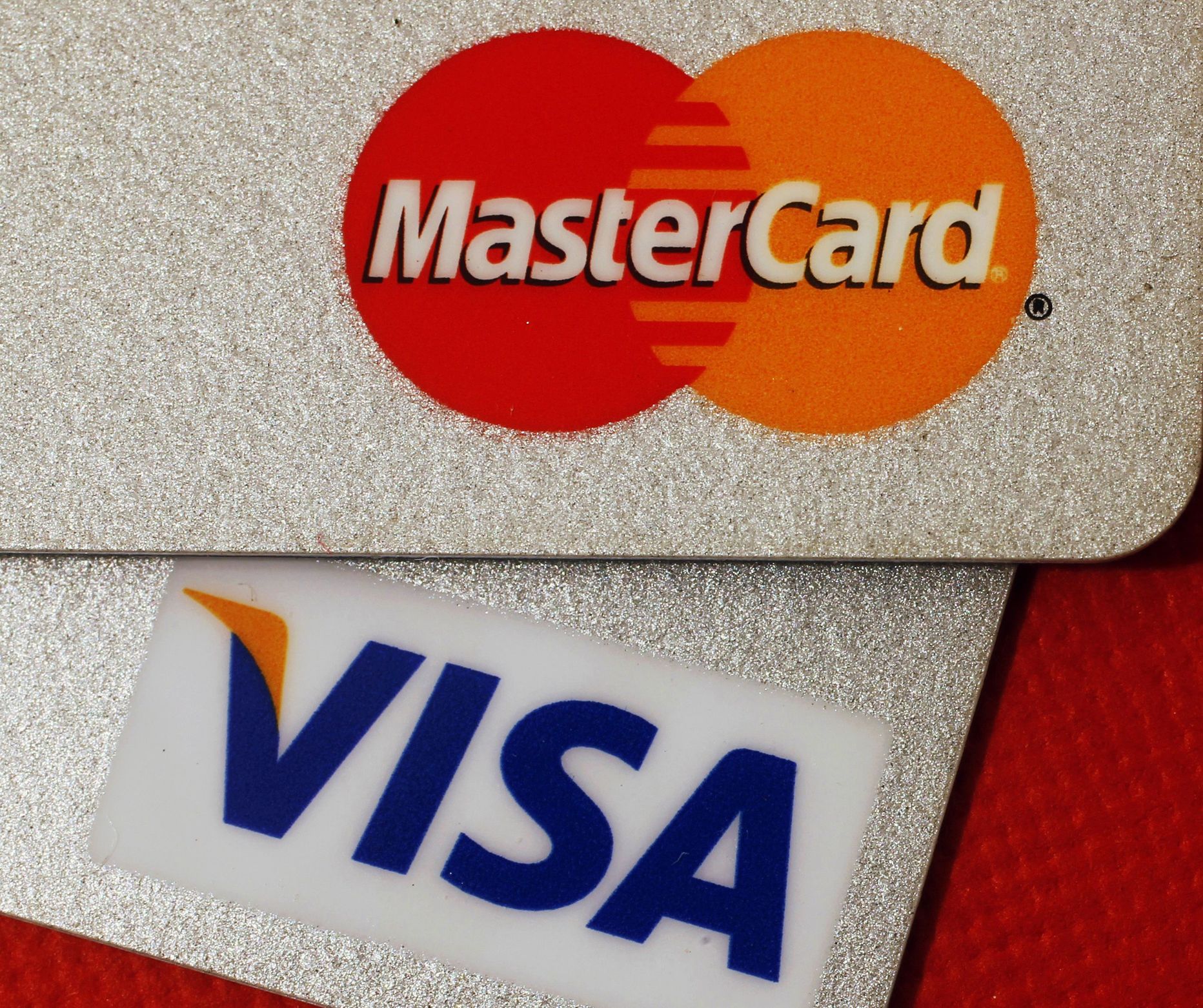 MasterCard ja VISA krediitkaart. Foto on illustreeriv.