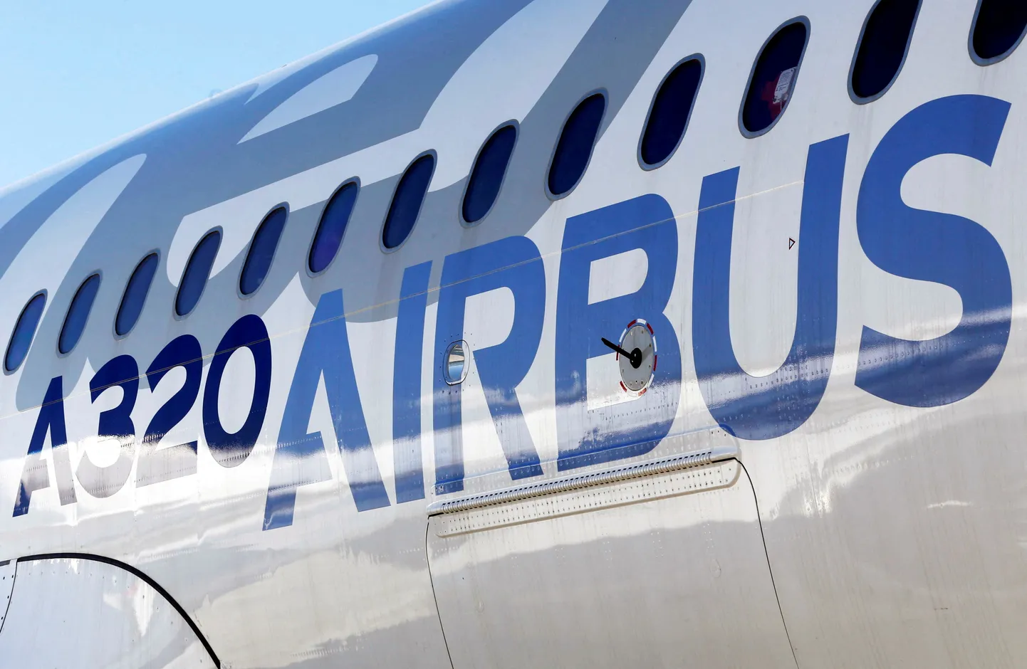 Airbus lennuk. Pilt on illustratiivne.