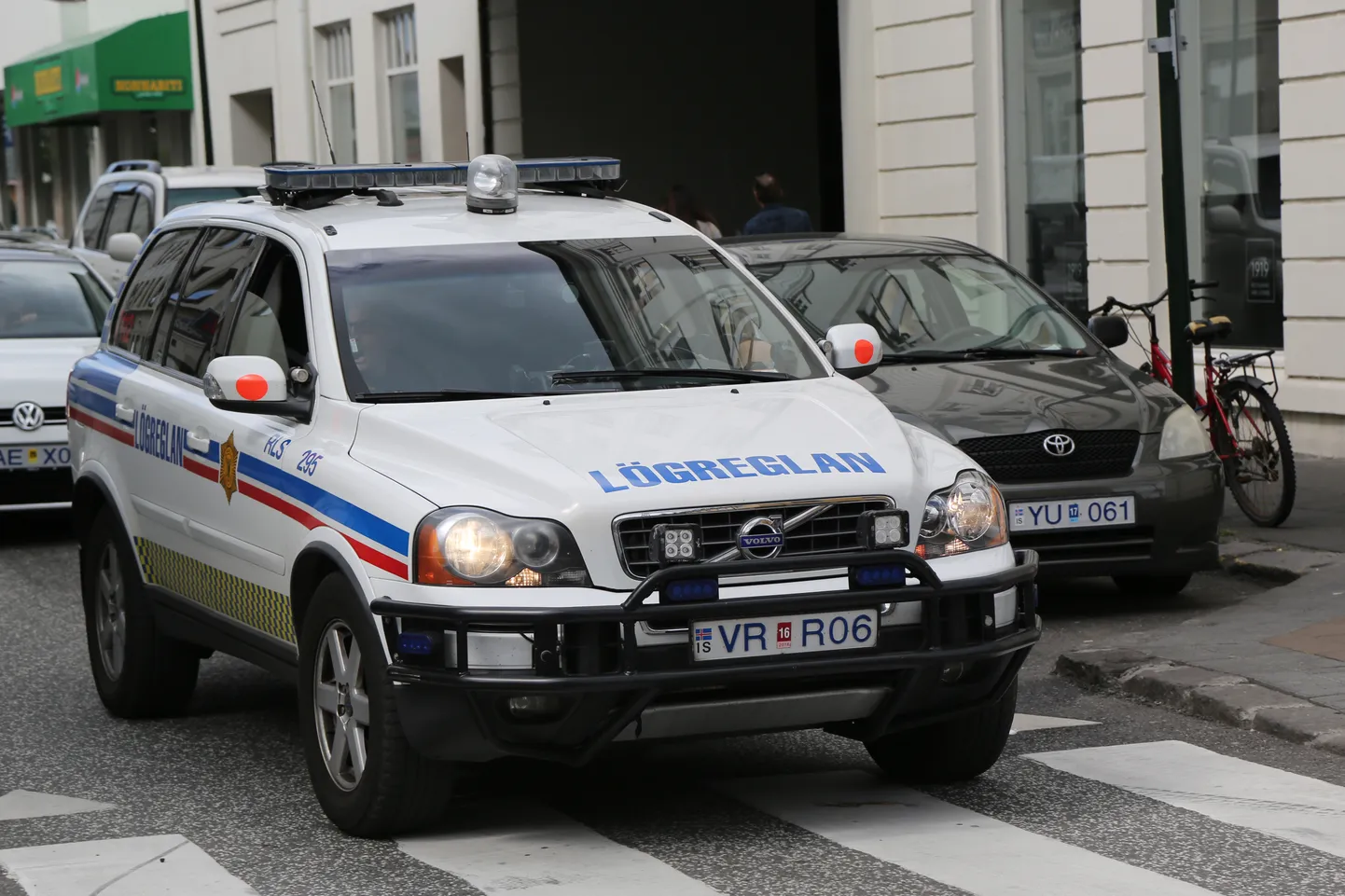 Islandes policija. Ilustratīvs attēls