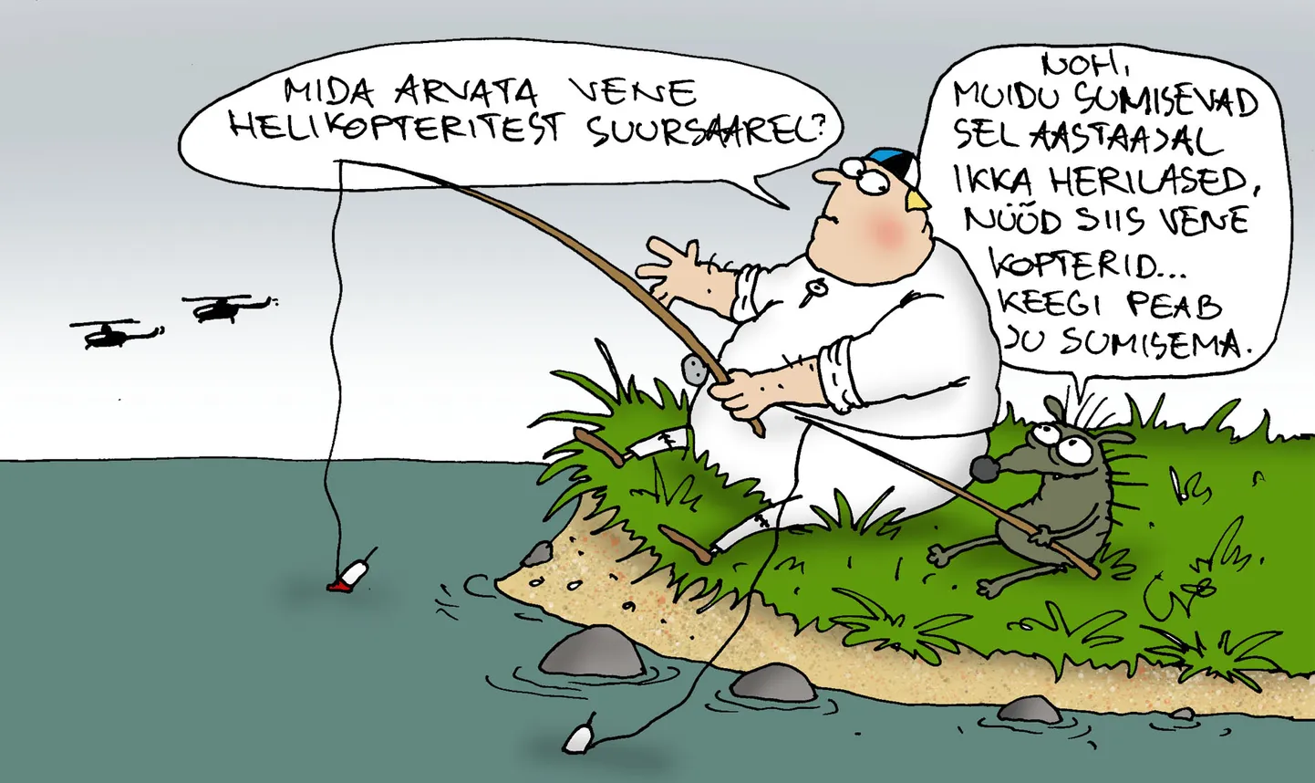 Karikatuur 10.08.2019