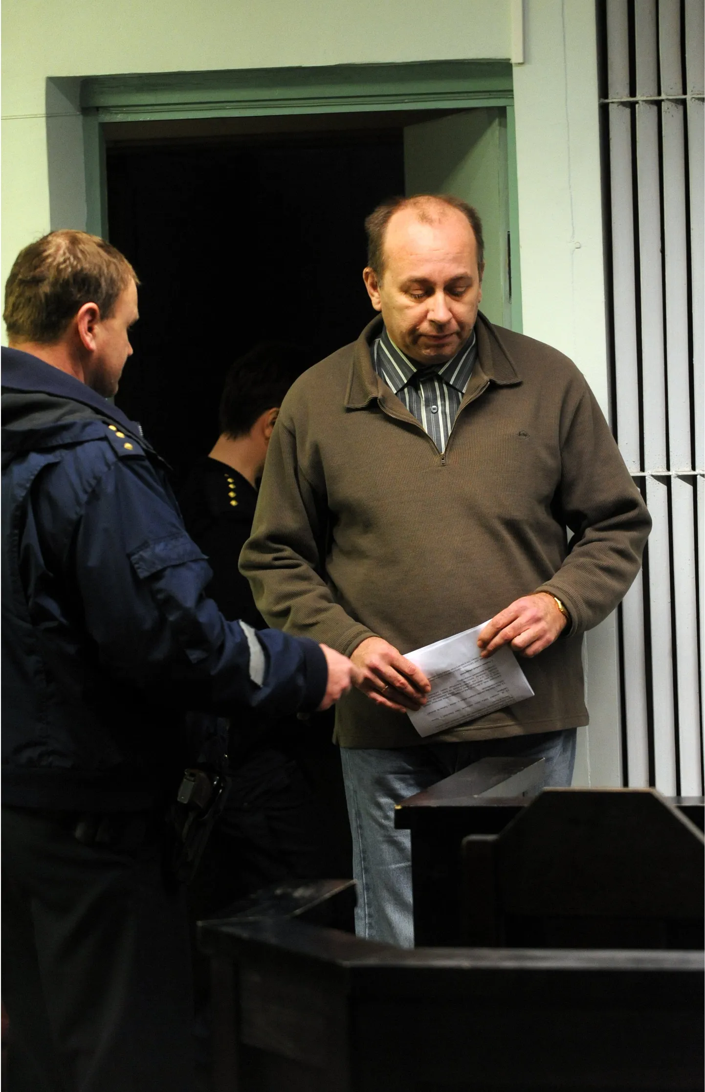 Ivo Parbus kohtusaalis.