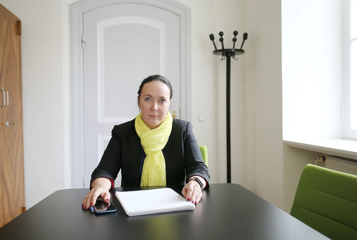 Tartu ablinnapea Monica Rand käis täna Keskerakonna Tartu piirkonna juhatuse koosolekul vaibal.