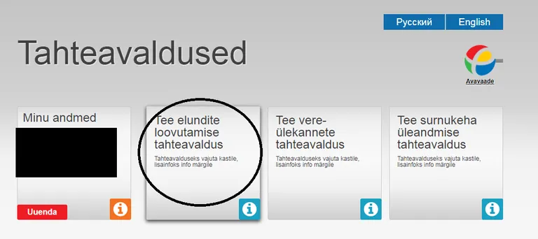Tahteavaldused.