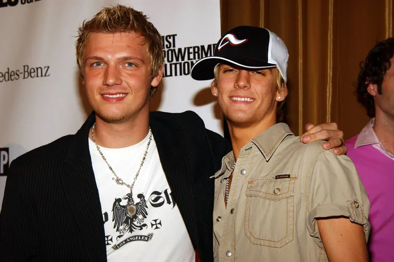 Nick Carter ja Aaron Carter 2005. aastal.