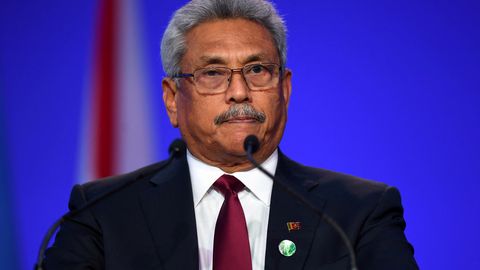 Sri Lanka kukutatud ekspresident naasis kodumaale