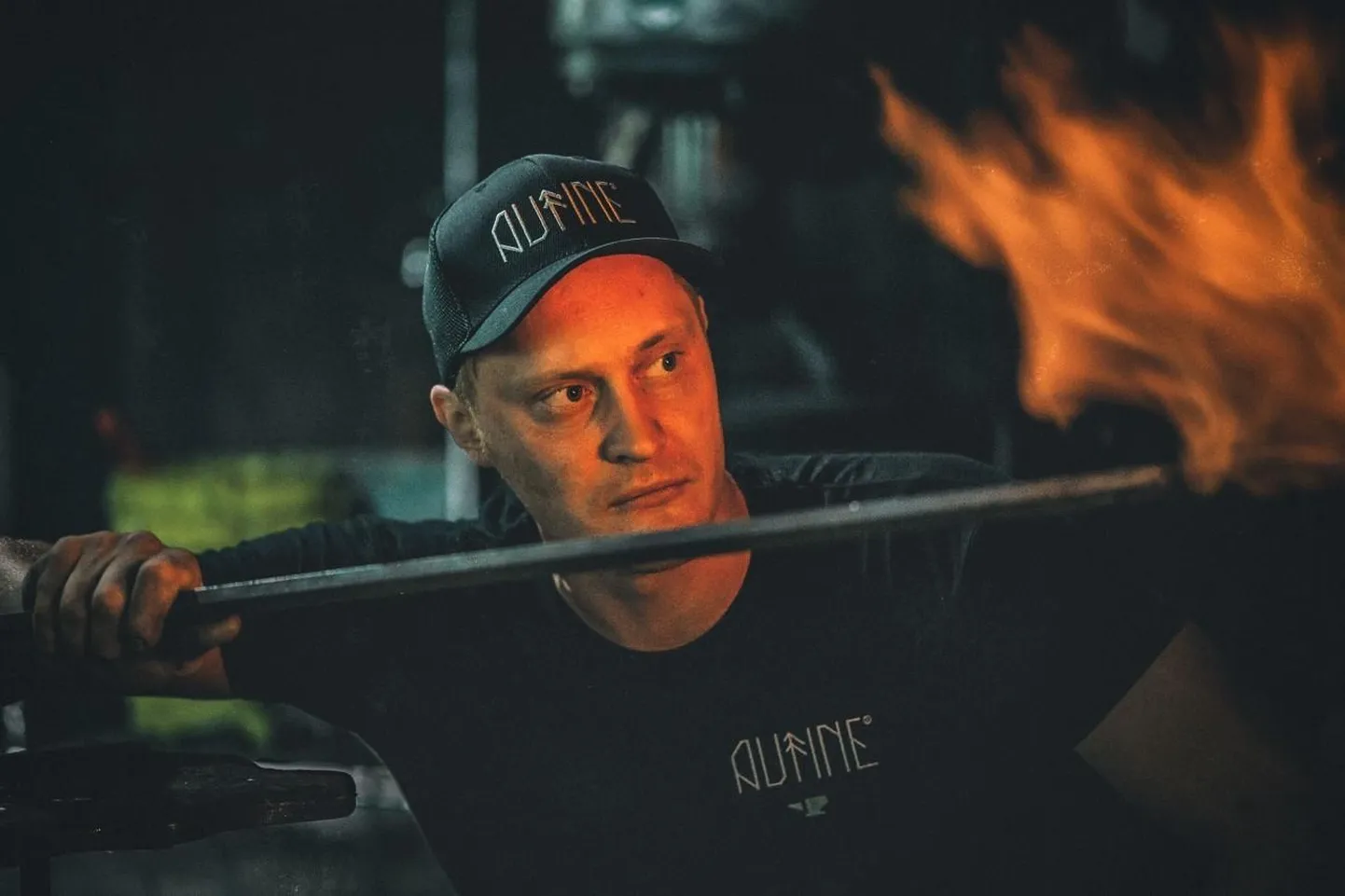Autine sepikoja omanik Jānis Nīmanis.