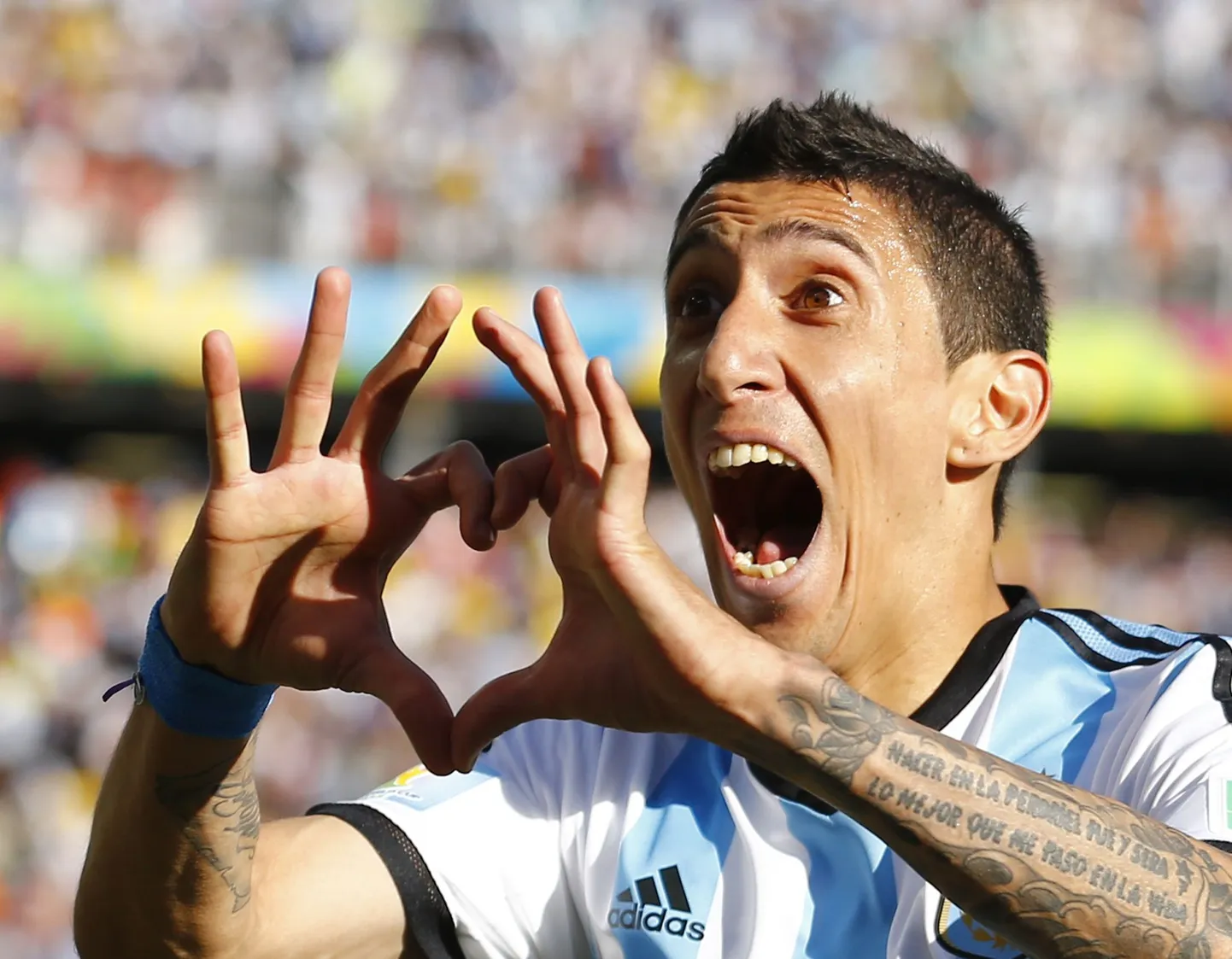 Angel Di Maria Argentina koondise särgis.