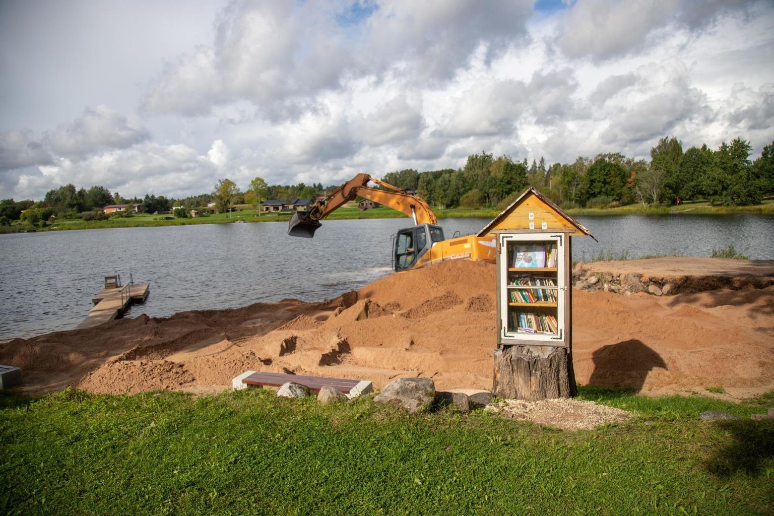 Tänavu Holste järve rannas tehtud töö pälvis vabaühenduste tänupäeval Viljandimaa aasta teo tiitli.