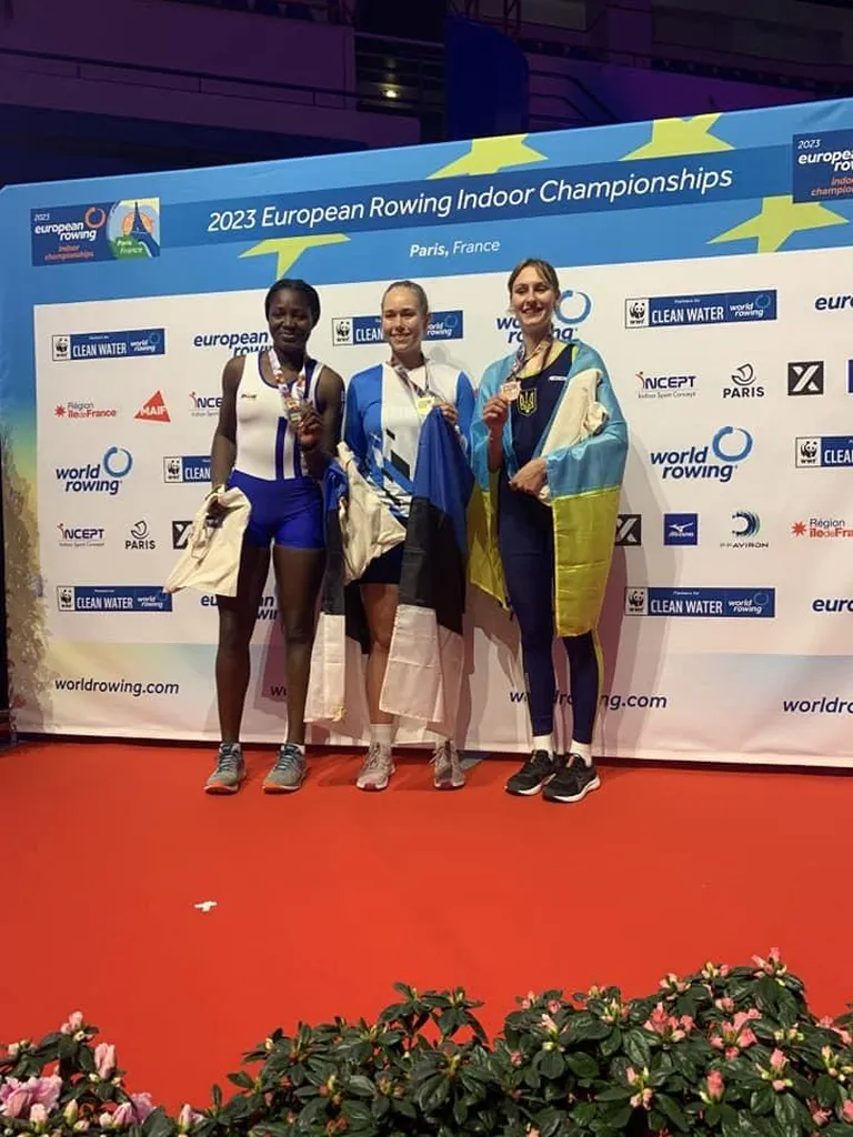 Doris Meinbeki võiduaeg oli 1.33,8. Teise koha sai prantslanna Rose Devillard Coustre ajaga 1.37,4 ja kolmandaks tuli ukrainlanna Iryna Yatsuliak ajaga 1.40,7.