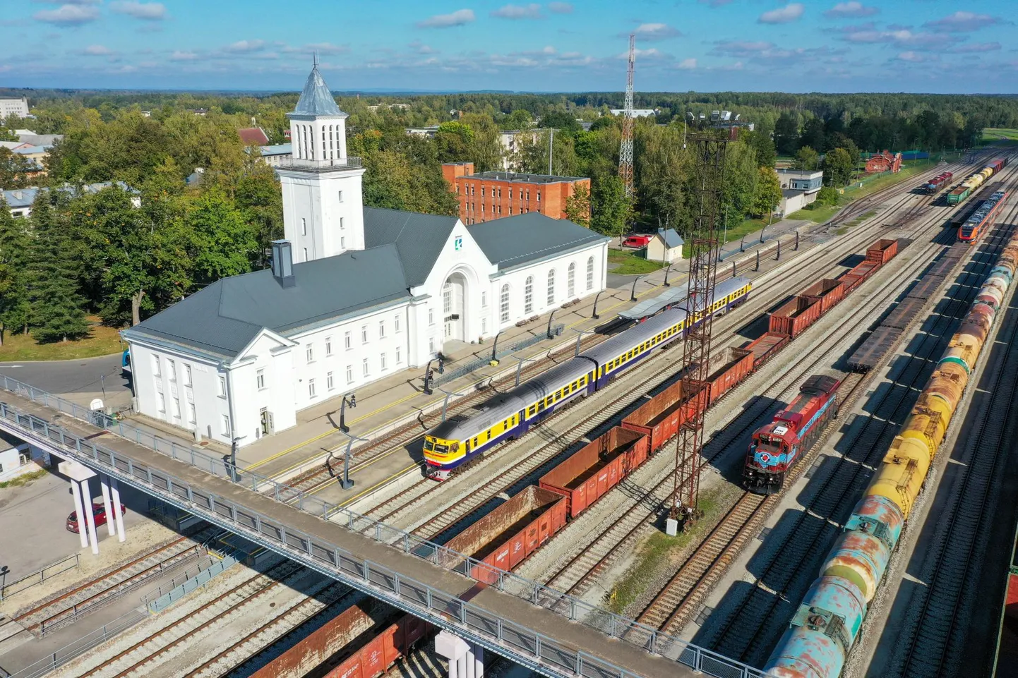 Pärast remonditöid on Valga jaamahoone energiasäästlikum.