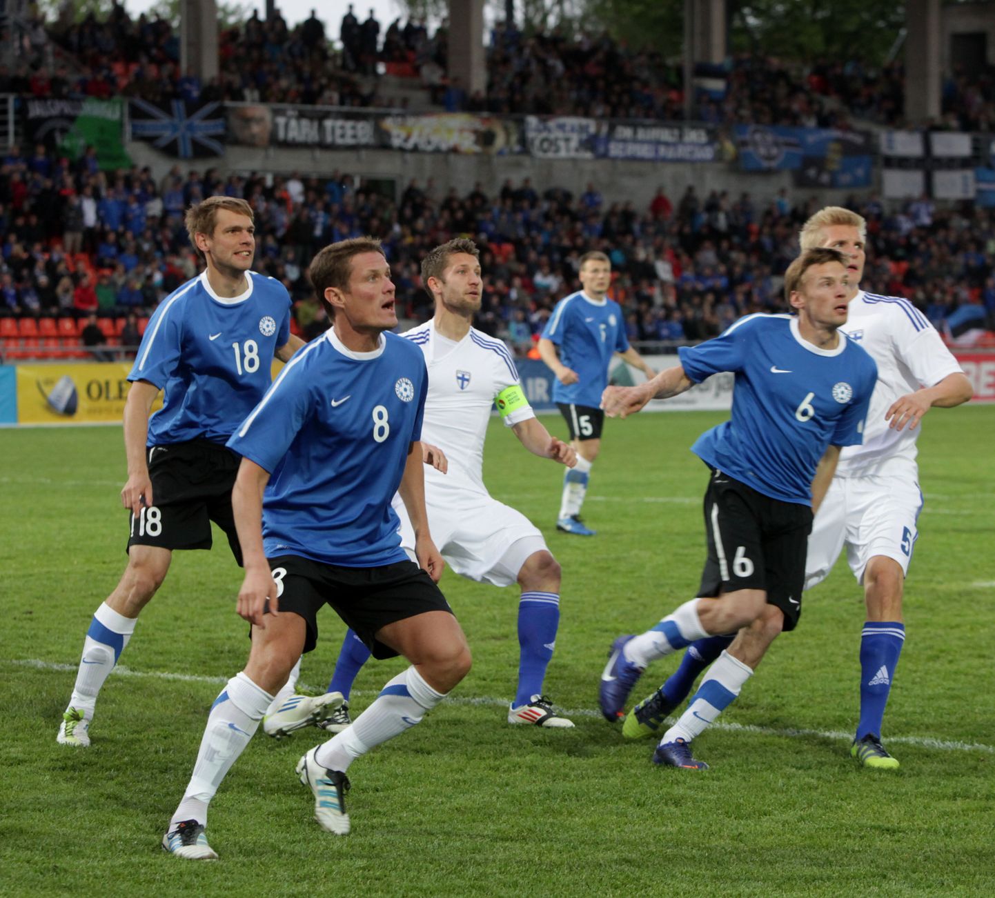 Eesti ja Soome kohtumine Balti turniiril.