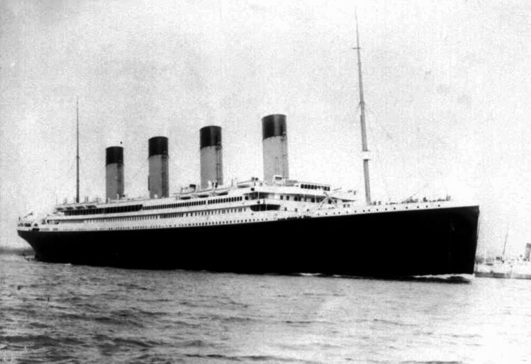 Titanic lahkumas 10. aprillil 1912 Southamptonist / Scanpix