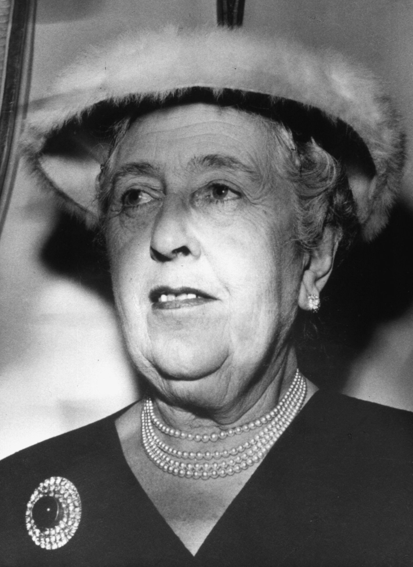 Inglise menukirjanik Agatha Christie aastal 1956.