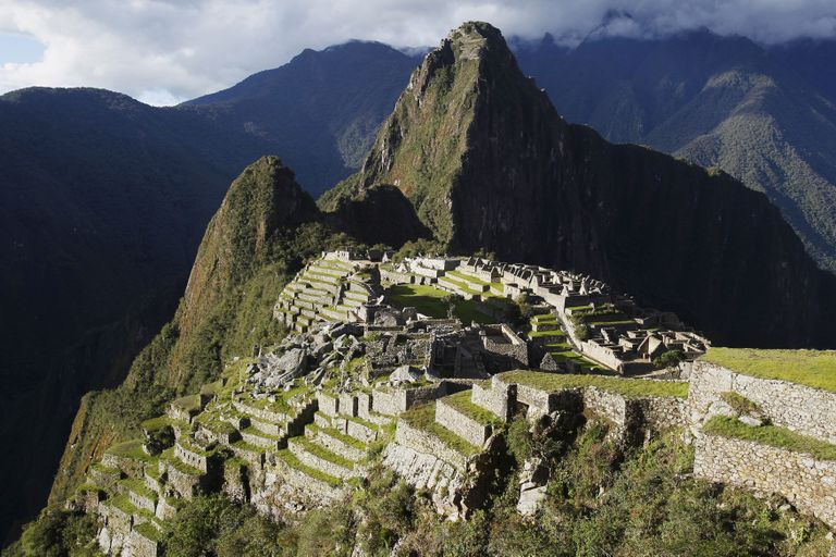 Inkade muistne linn Machu Picchu.