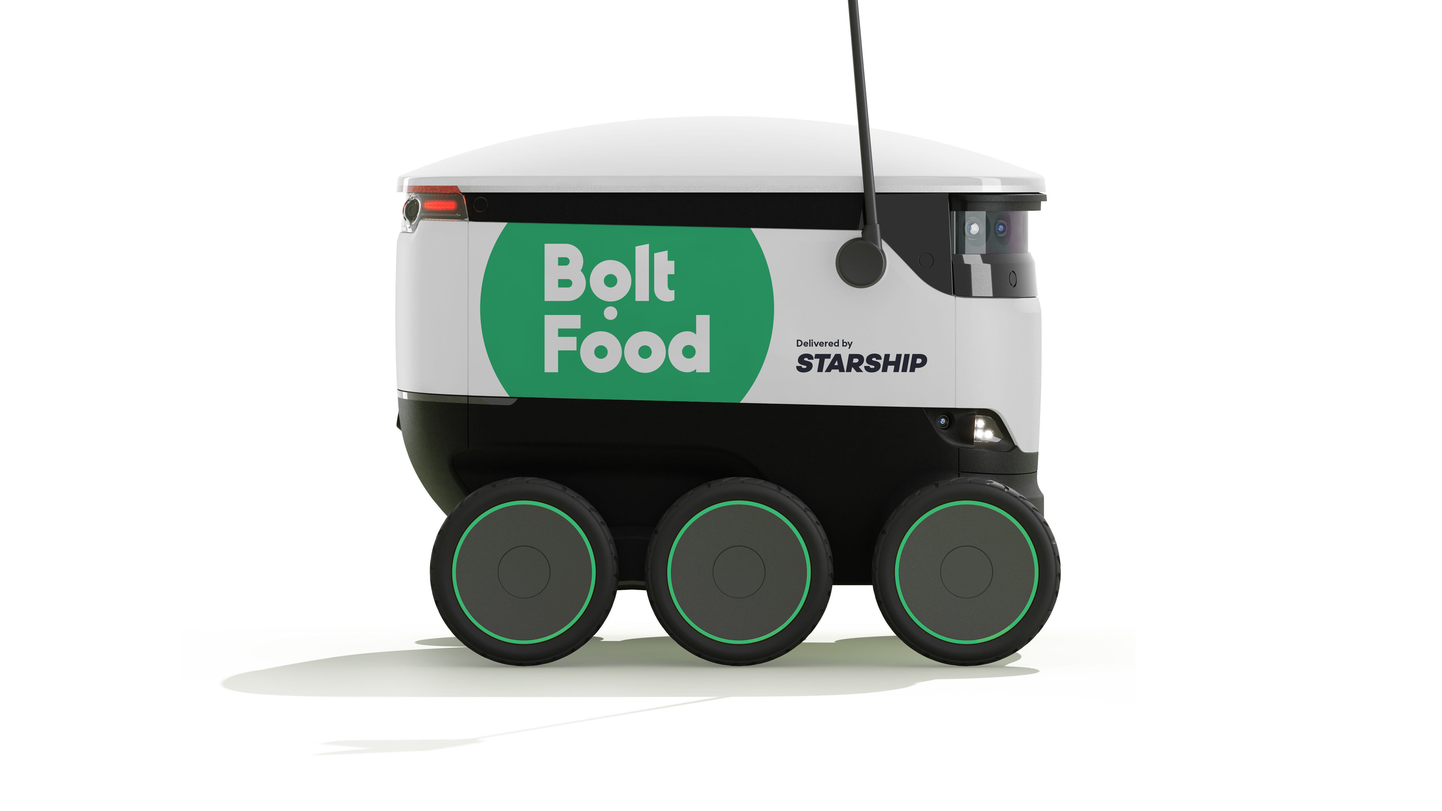 Eestis võivad Bolti tellimusi hakata Starshipi robotid täitma juba sel aastal.