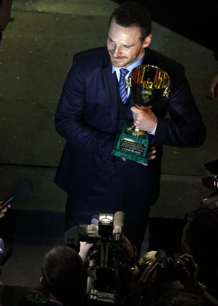 Fasbenders ar labākā aktiera trofeju (2011) 