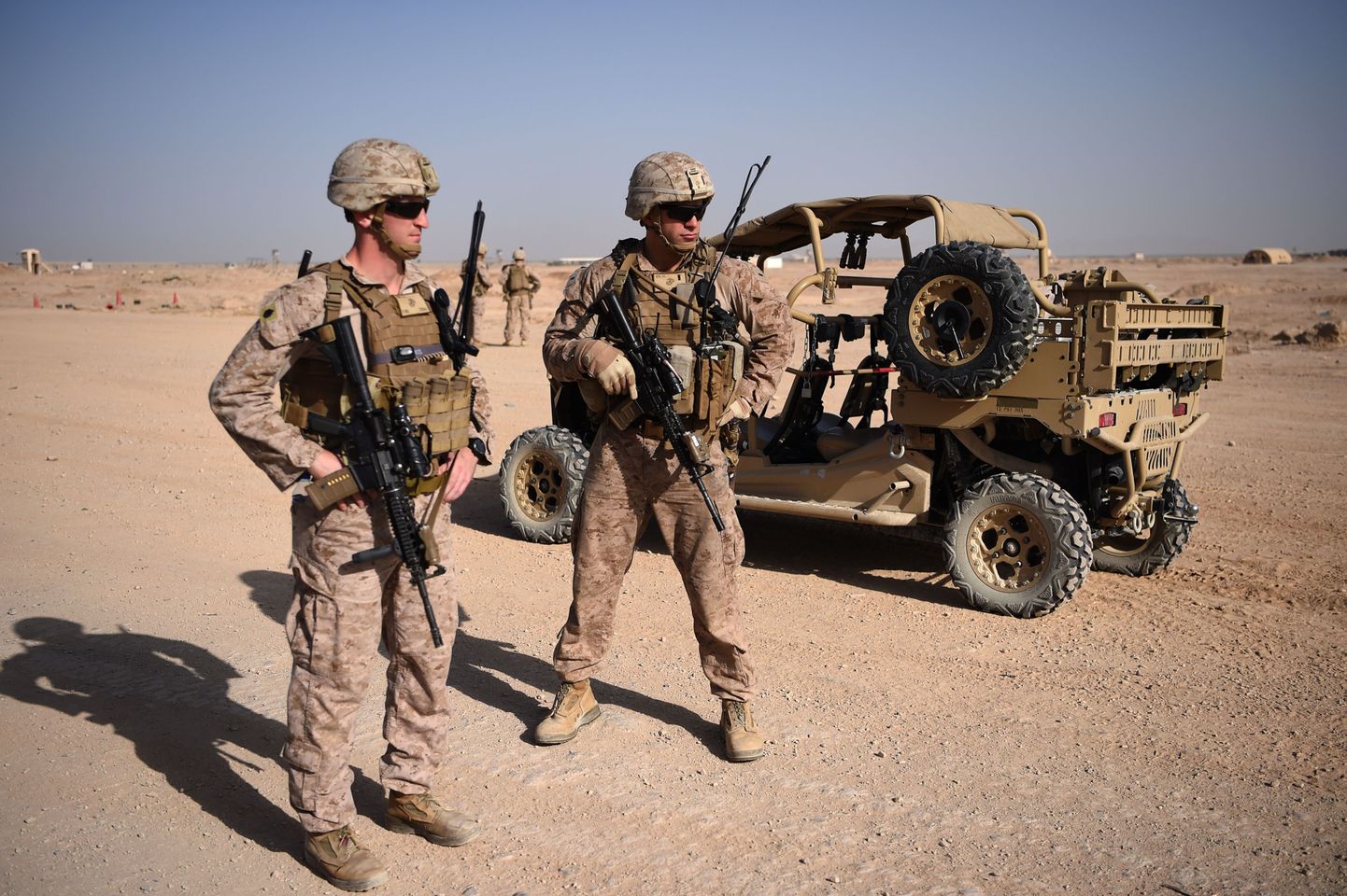 USA merejalaväelased Afganistanis.