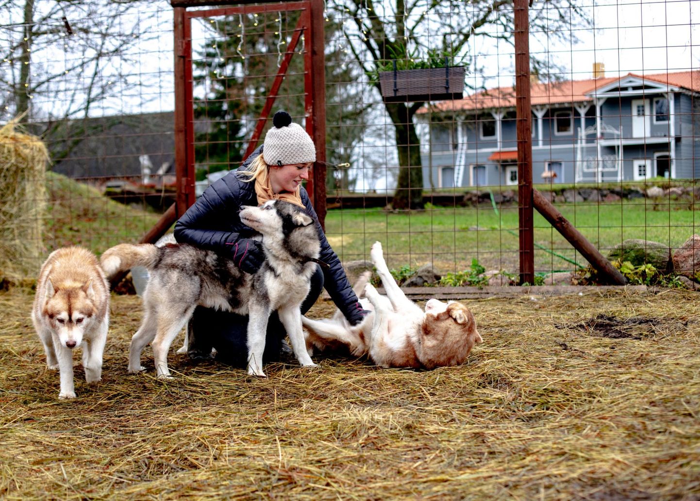 Perenaine Renata Krohv hoolib oma loomadest väga.
