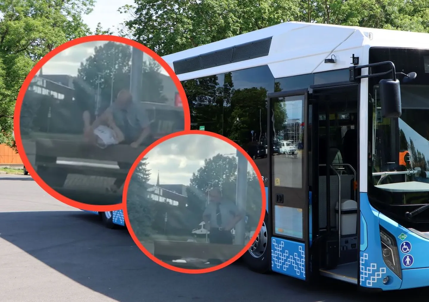 Ükskõik, millest konflikt alguse sai, bussijuhi sellisele käitumisele pole õigustust.