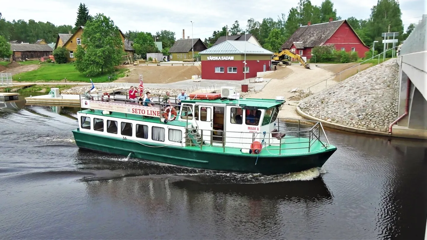 Värskas saab nautida laevasõitu sõitu laevaga Maar´a