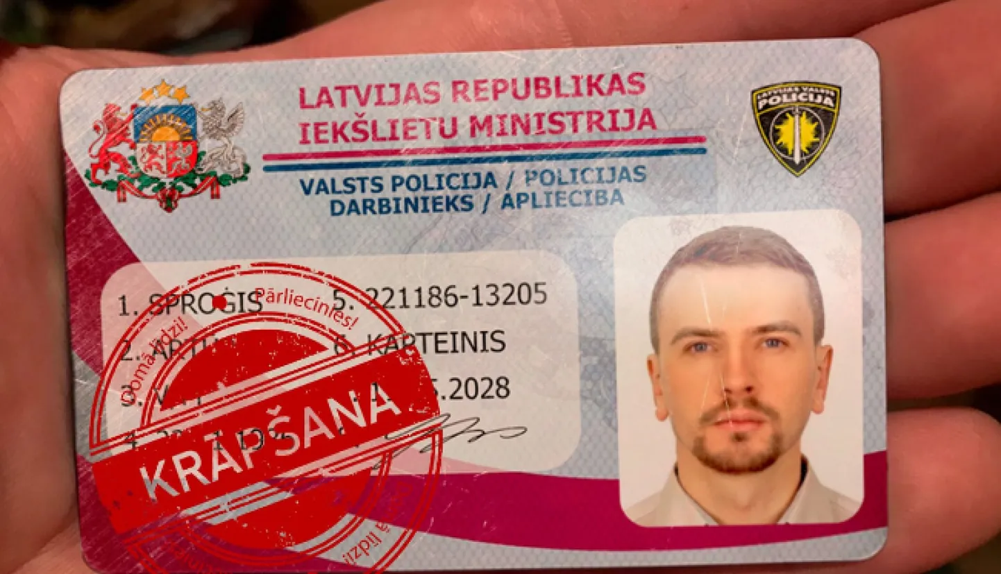 Krāpnieki Gulbenē uzdodas par Valsts policijas amatpersonu.