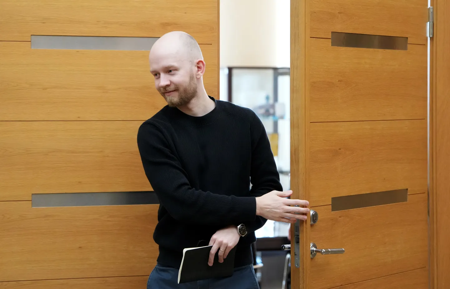 "Progresīvie" Saeimas frakcijas priekšsēdētājs Andris Šuvajevs.