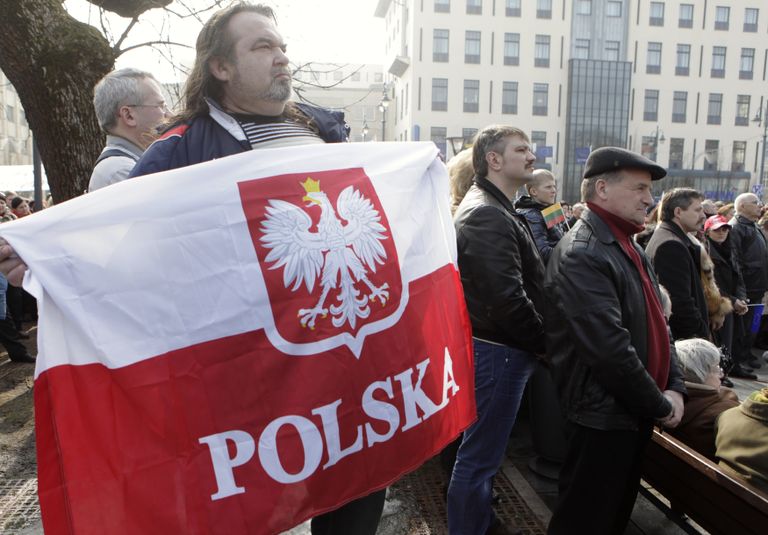 Leedus elavad poolakad protestisid koolireformi vastu ka 2012. aastal.