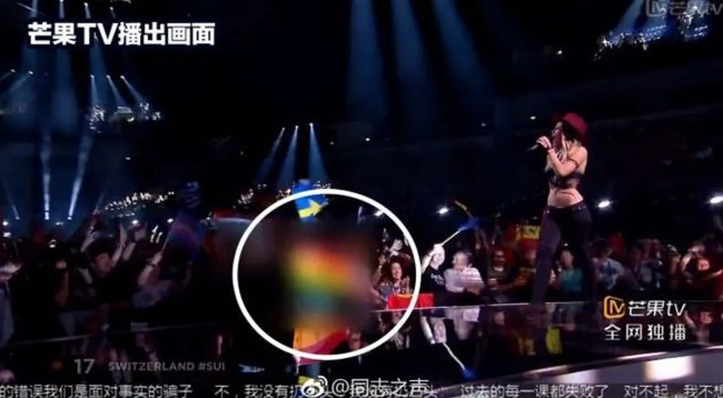 Hiinlased nägid Eurovisiooni lauluvõistluse poolfinaale tsenseerituna