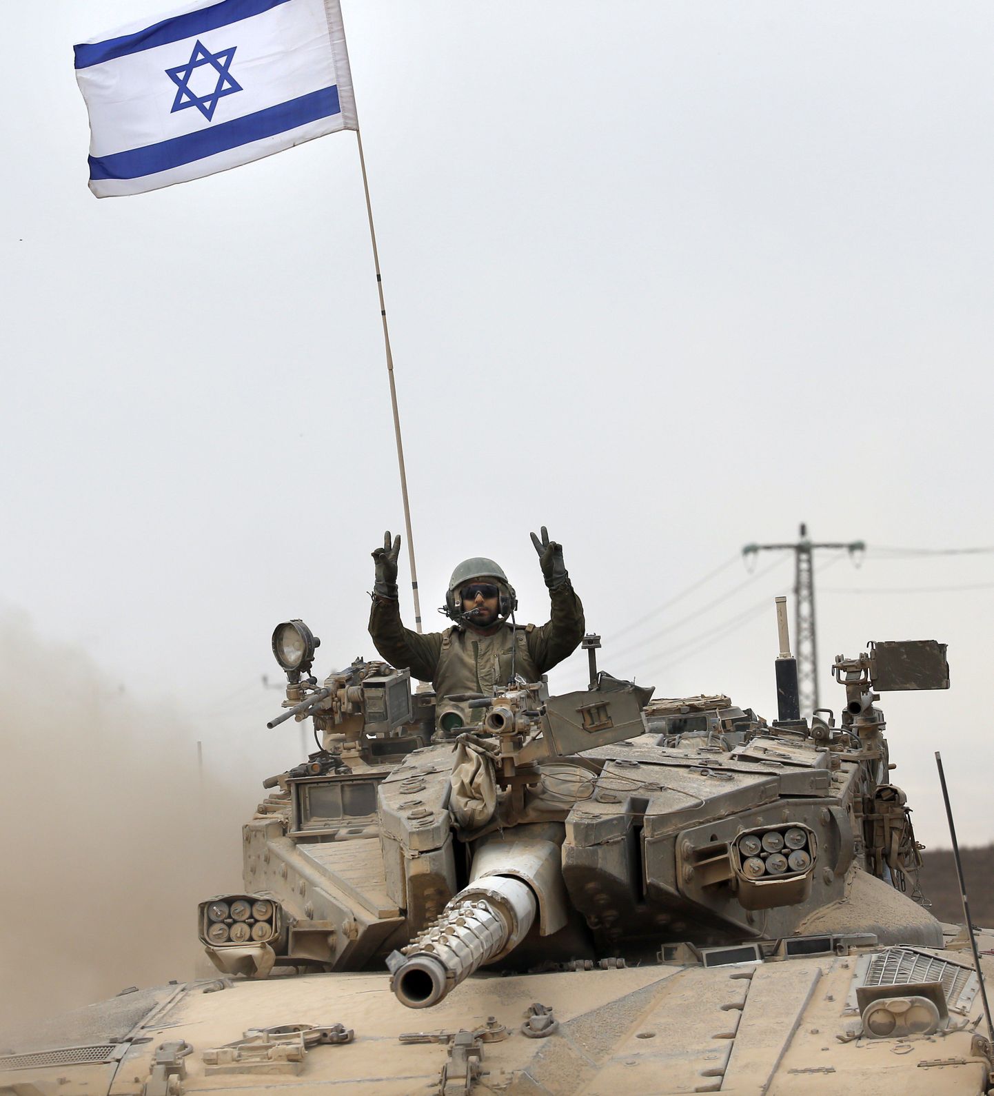 Iisraeli tank Merkava.