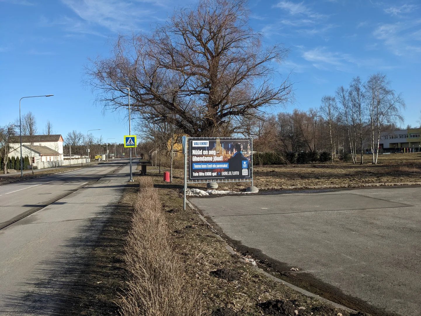 EKRE plakat Paide linnas