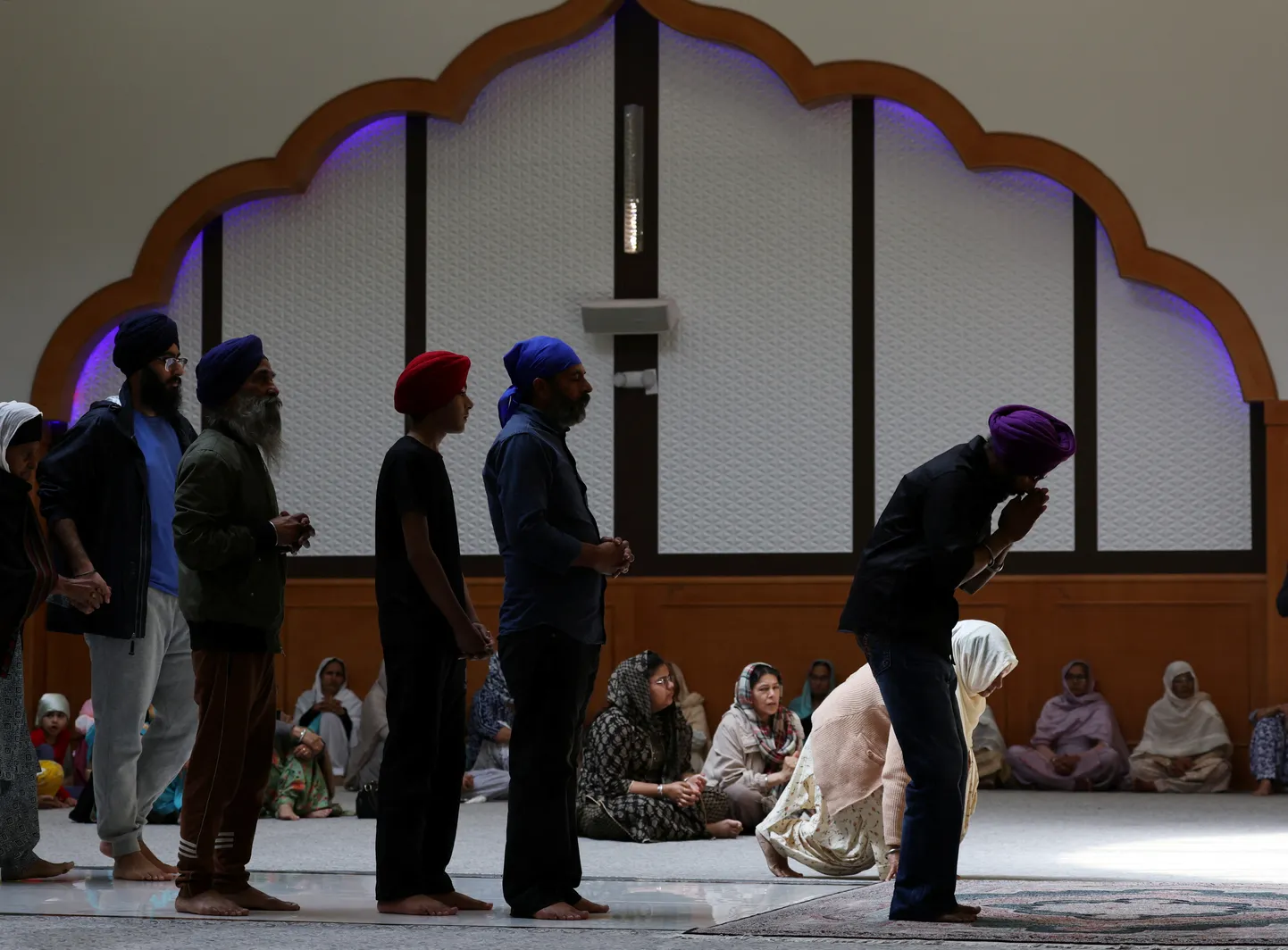 Sikhi separatistide liidri Hardeep Singh Nijjari tapmise aastapäeva mälestusteenistus 18. juunil Briti Columbias Surreys asuvas templis.