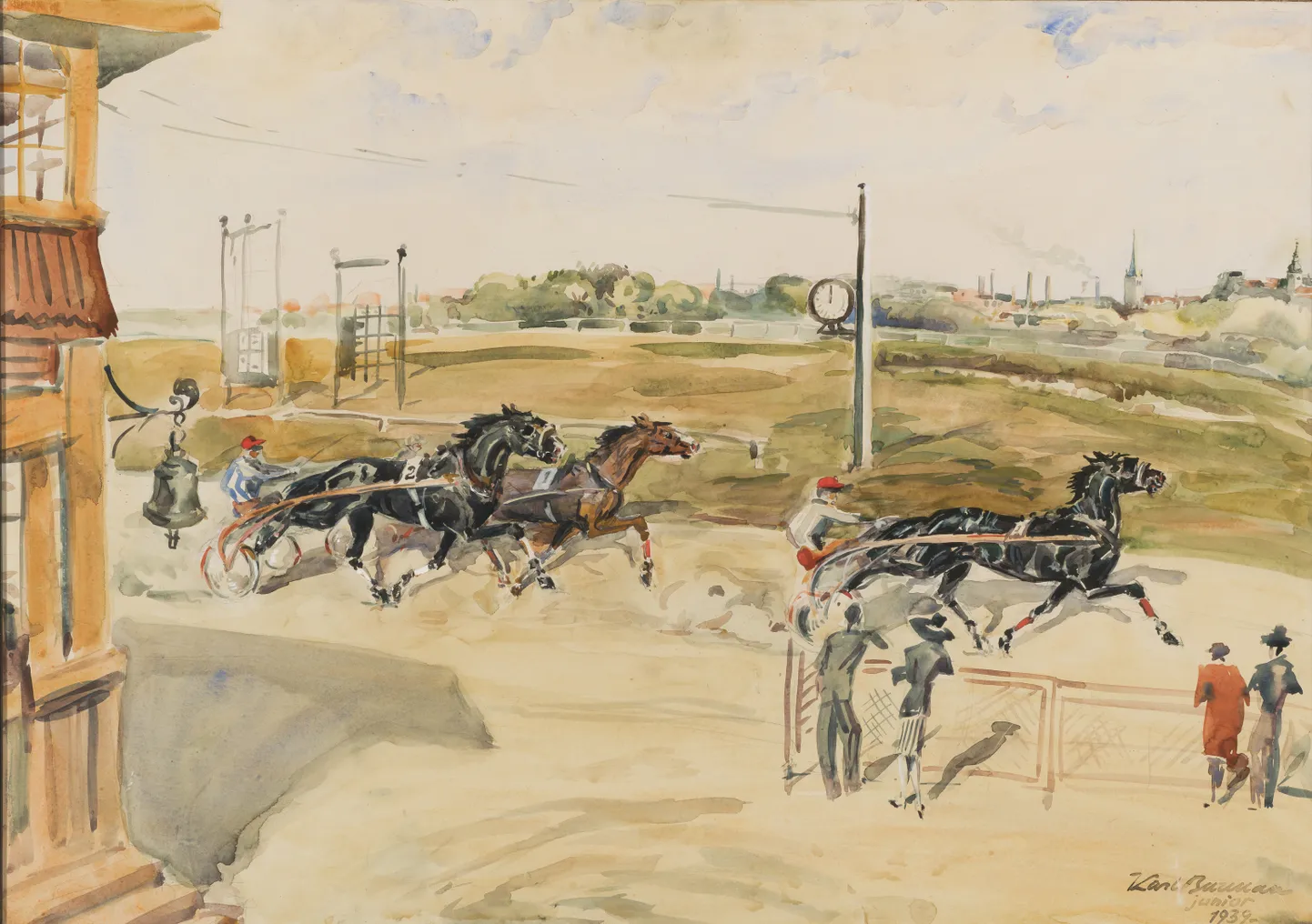 Karl Burman juuniori «Tallinna hipodroom» (1939).