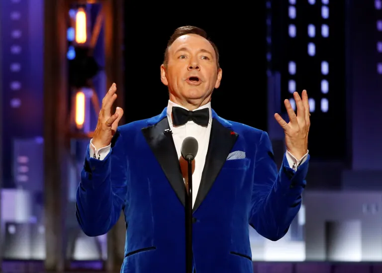 Kevin Spacey 11. juunil 2017 New Yorgis Tony auhindade jagamisel