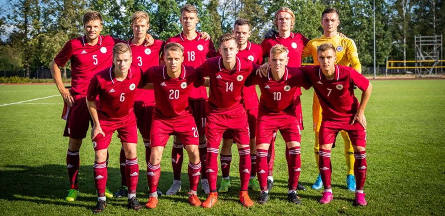 Latvijas U-21 futbola izlase.