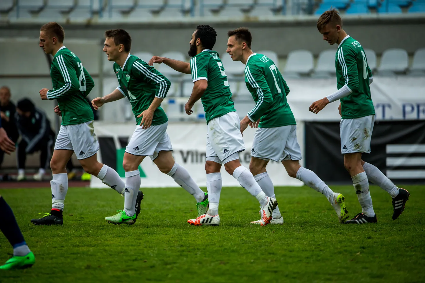 FC Levadia mängijad.