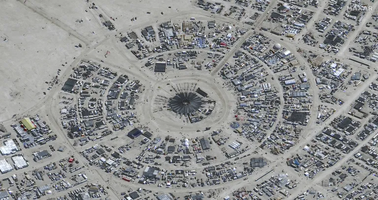 Город фестиваля Burning Man.